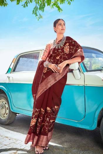 Rooh By 5D Designer Partywear Saree Collection